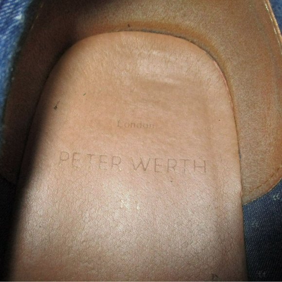 Peter Werth Shoes Mens Size 10 Tan Leather Lace Up Desert Boots main image 9